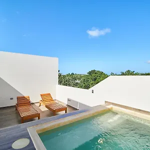 Jungle Penthouse With Private Rooftop Pool Tulum